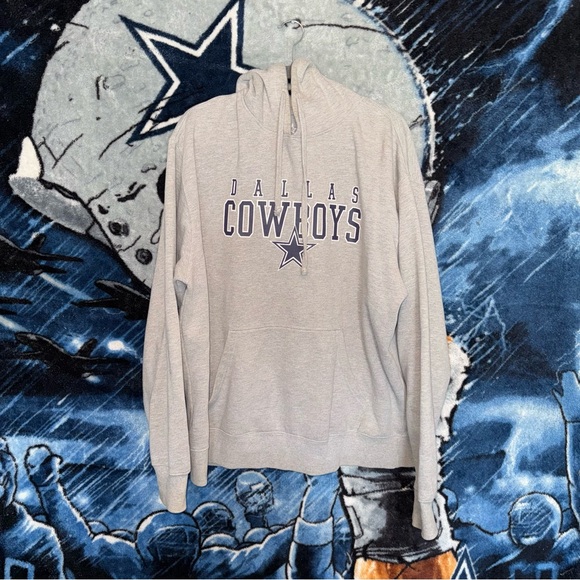 NFL Dallas Cowboys Gray Hoodie - Picture 1 of 4